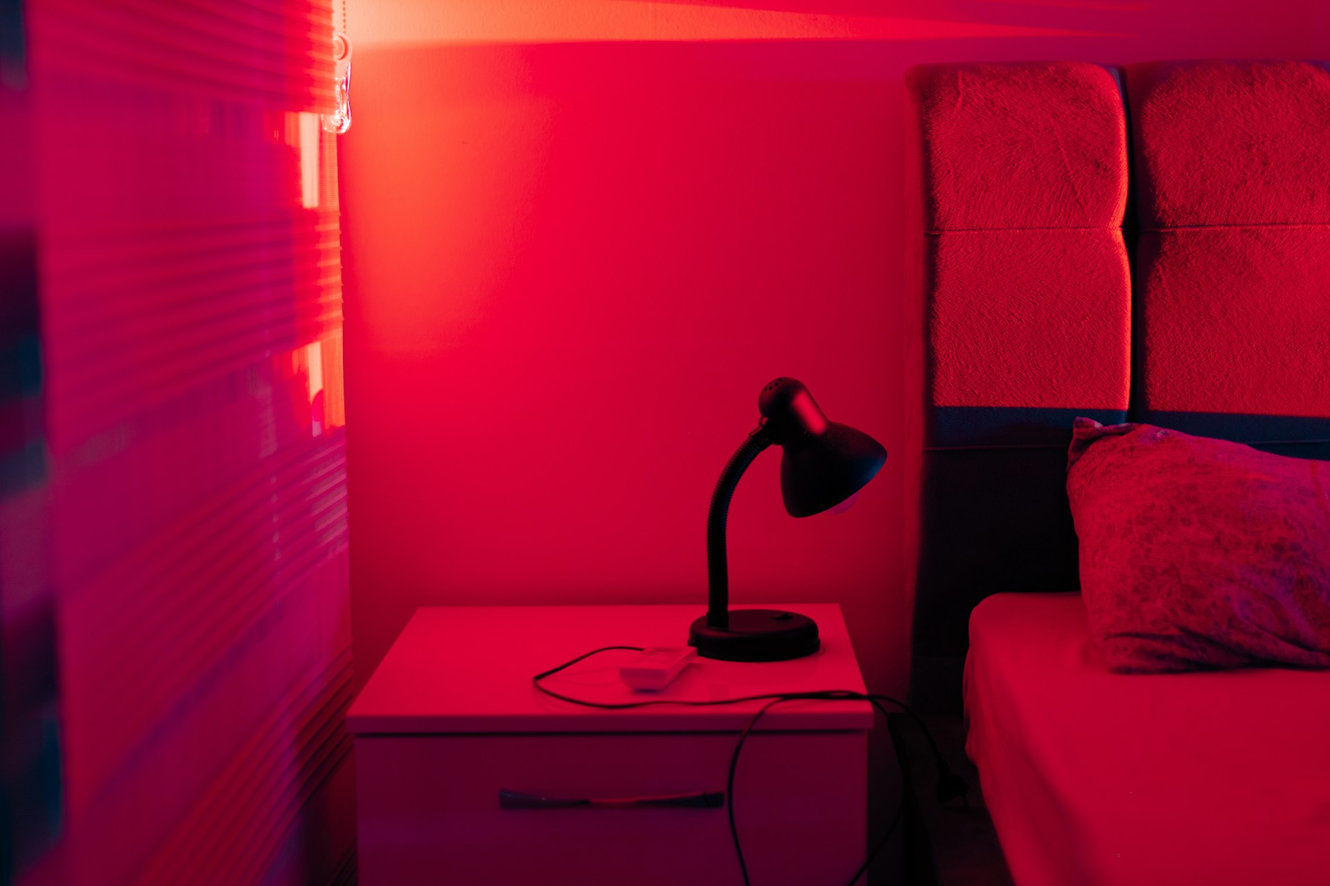 infrared light reflection